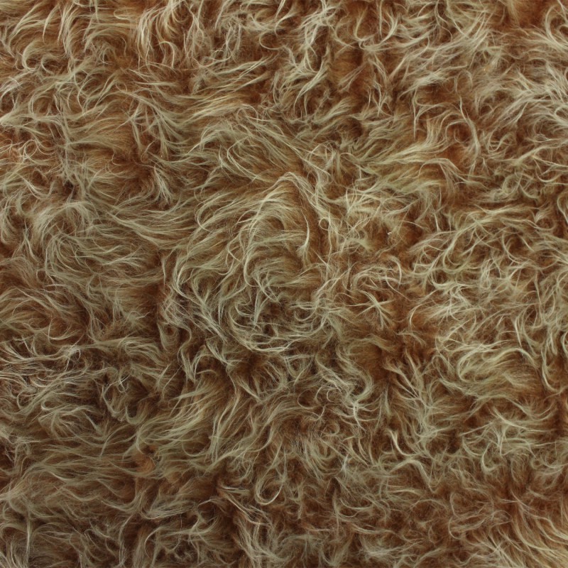 فرش ماشینی آقای طرح مدل Rectangle زمینه نسکافه ای