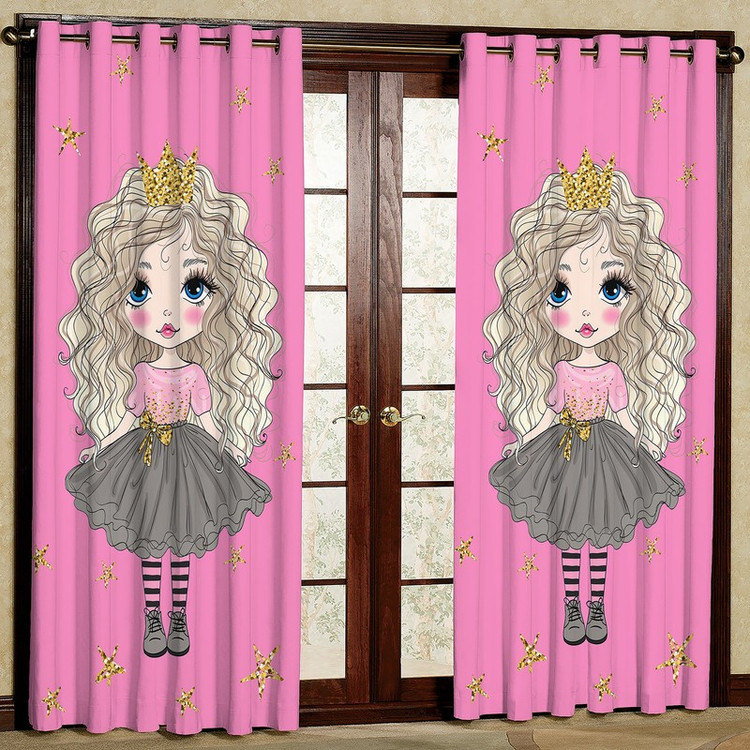پرده مدل مخمل پانچی کد 6 سایز 140x280 سانتی متر