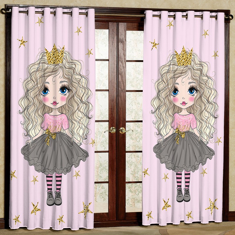 پرده مدل مخمل پانچی کد 6 سایز 140x280 سانتی متر