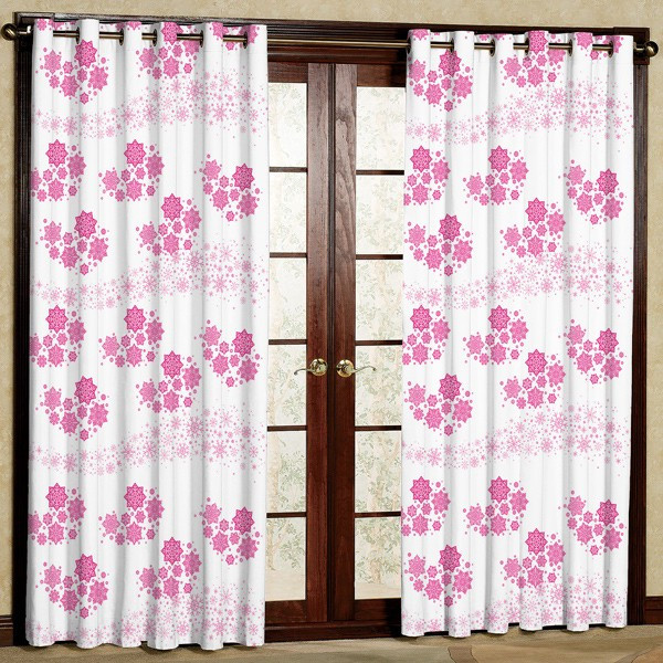 پرده مدل مخمل پانچی کد 7506 سایز 280x140 سانتی متر