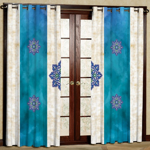 پرده مدل چاپی هازان پانچی کد 273سایز 200x140 سانتی متر