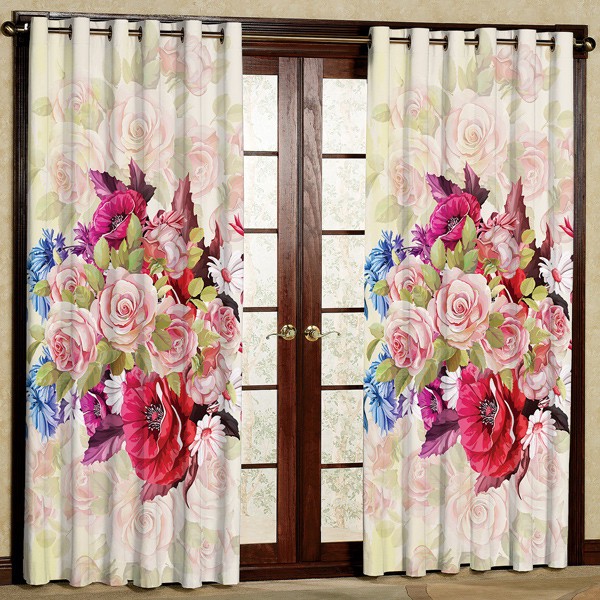 پرده مدل پانچی کد 6004 ابعاد 280x140 سانتی متر