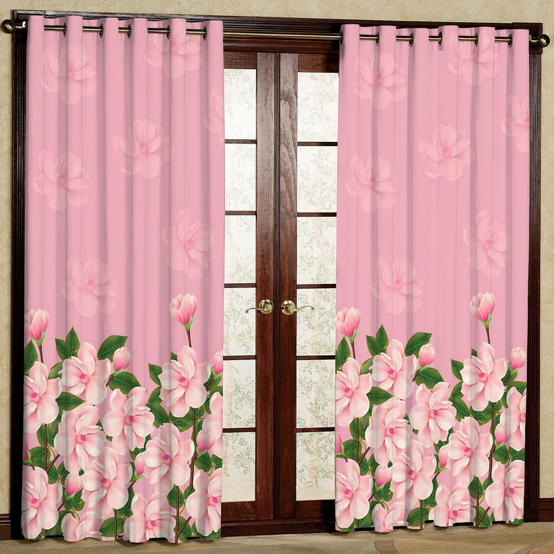 پرده مدل مخمل پانچی کد 1118 سایز 140x280 سانتی متر