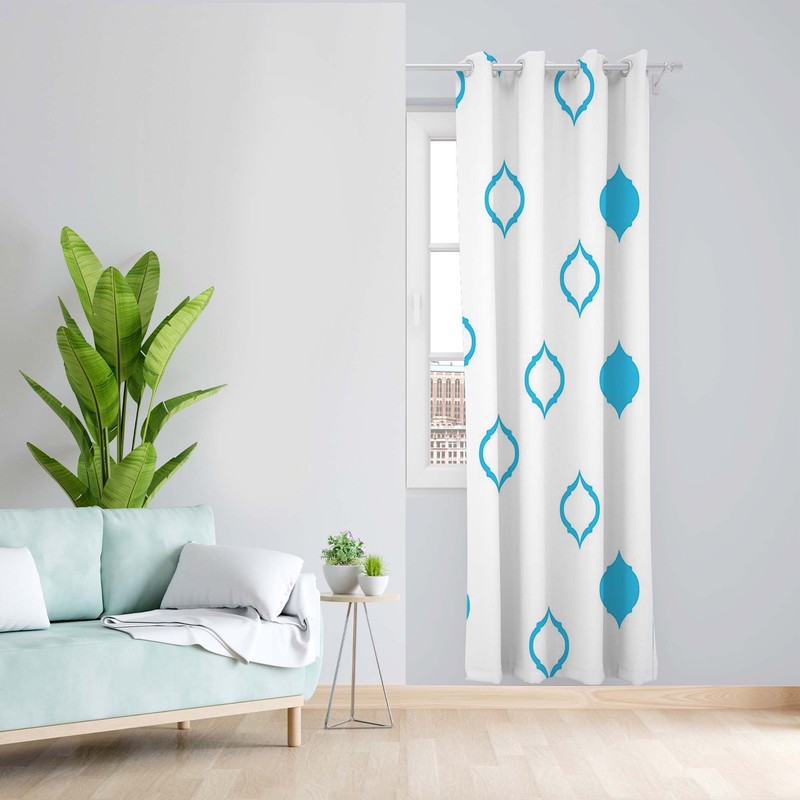 پرده مدل مخمل پانچی کد 1696 z سایز 140x200 سانتی متر