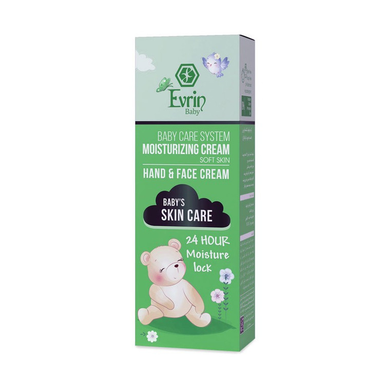 کرم مرطوب کننده پوست کودک اورین مدل Skin Care حجم 75 میلی لیتر