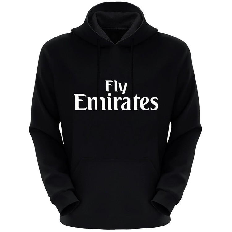 هودی مردانه طرح fly emirates کد F56