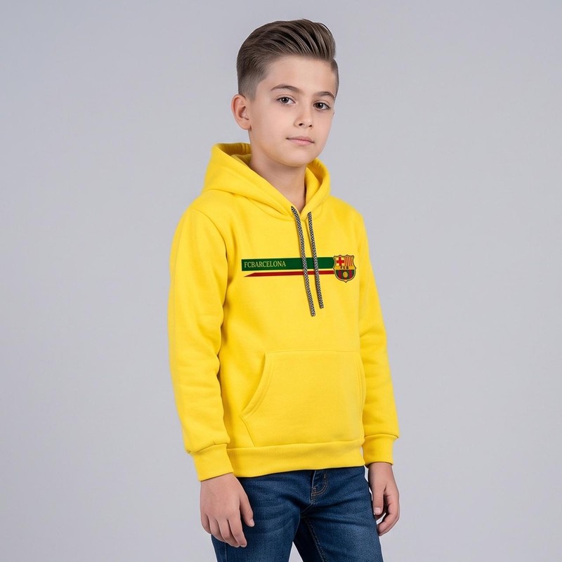 هودی پسرانه مدل بارسلونا F36